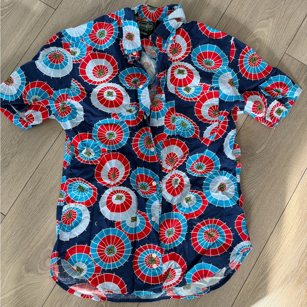 Gitman Vintage men’s button down t-shirt [size Medium]